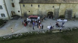 domaine de l hers mariage drone