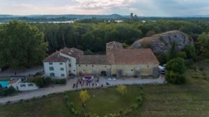 drone domaine de l hers mariage