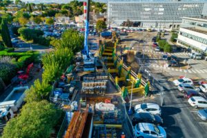 drone montpellier suivi de chantier